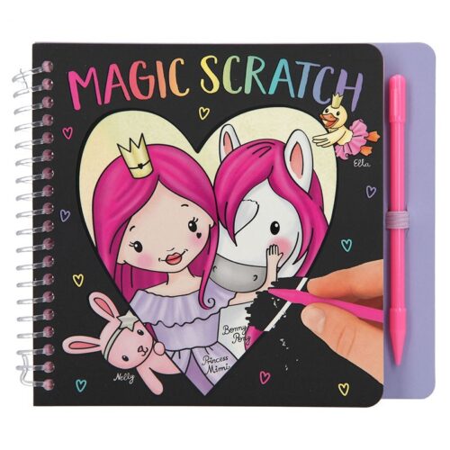 Princes Mimi Cuaderno de colorear mini Magic Scratch modelos surtidos