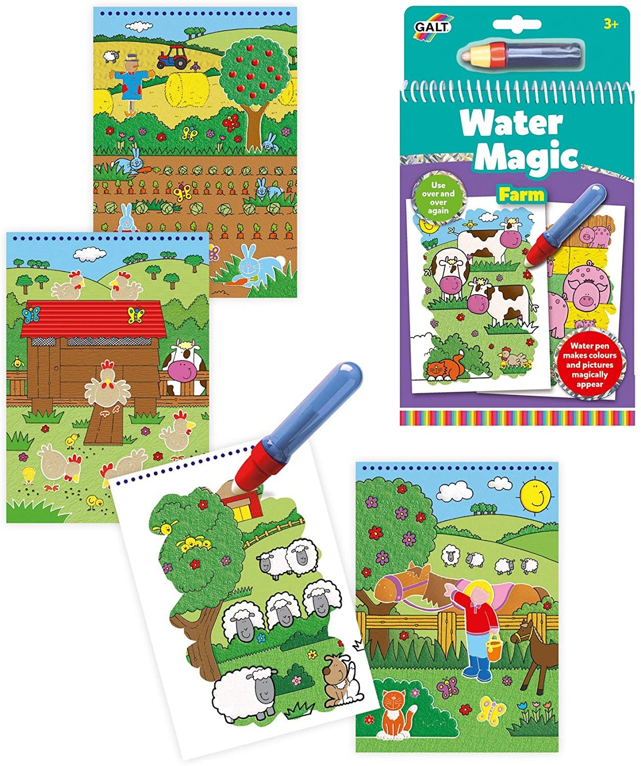 Libro Water Magic Granja de Diset