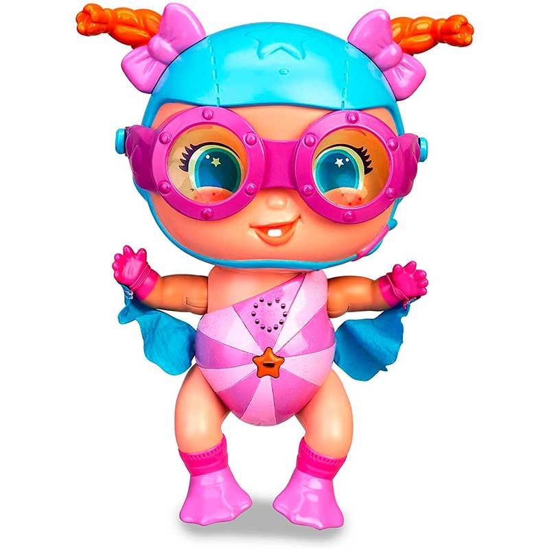 The Bellies Lily Splash Muñeca Acuatica con Gafas de Famosa