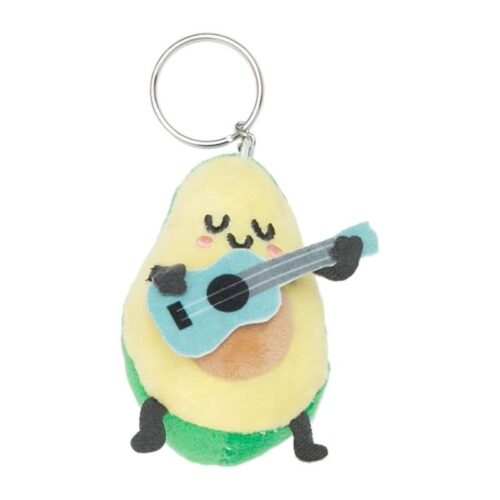 Llavero aguacate con guitarra Mr Wonderful poliéster WOA2212201EMZ1