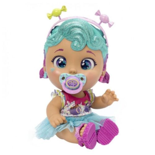 Muñeca Lula Lollipop con pasada y camiseta de caramelos de Baby Cool