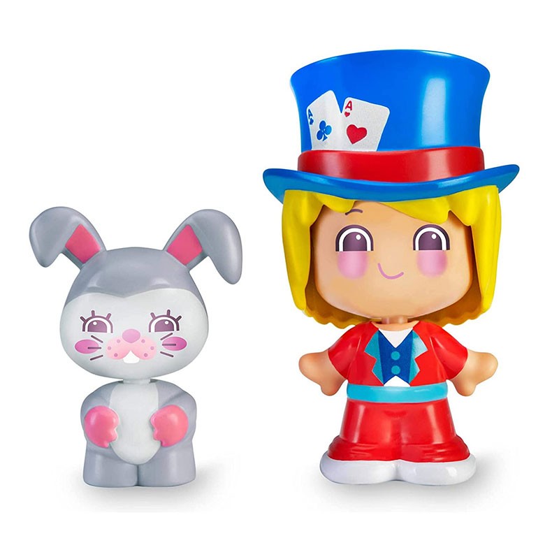 Mi primer Pinypon Set con 2 minifiguras de Mago y Conejito Básicas