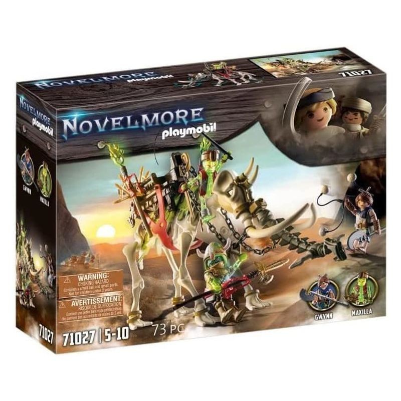 Playmobil Novelmore 71027 Mamut de Mor'Gul con general de ejercito