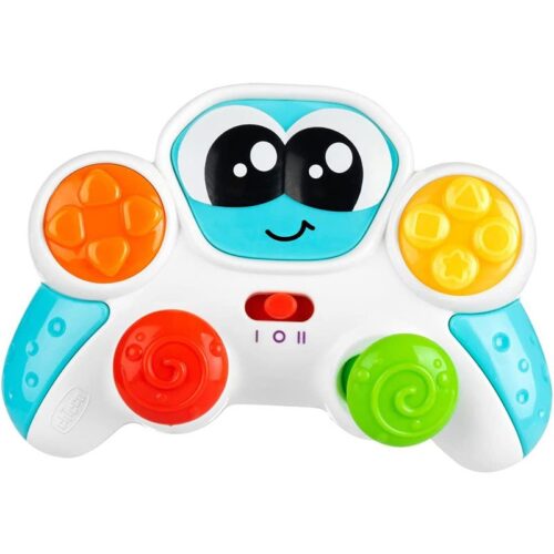 Mando gamer de juguete infantl con sonidos y luces bilingüe de Chicco