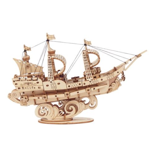 Maqueta de madera Rolife Classic modelo navío en 3D