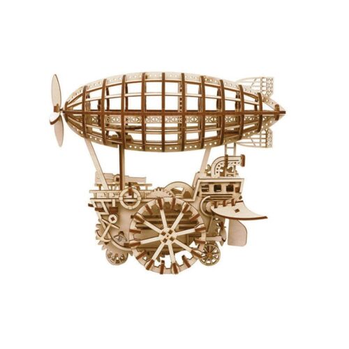 Robotime maqueta de madera Vehículos aéreos modelo dirigible en 3D