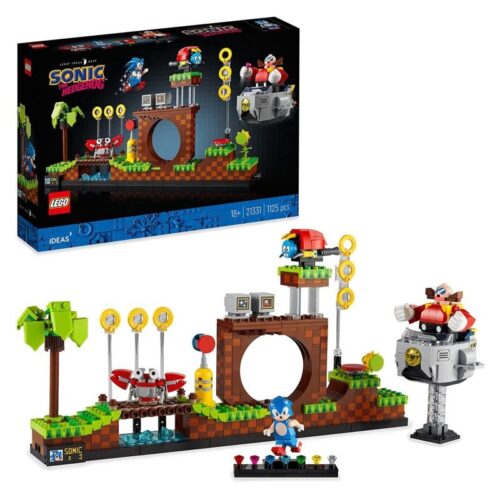Lego Ideas 21331 Maqueta Sonic el erizo para adultos con 1125 piezas
