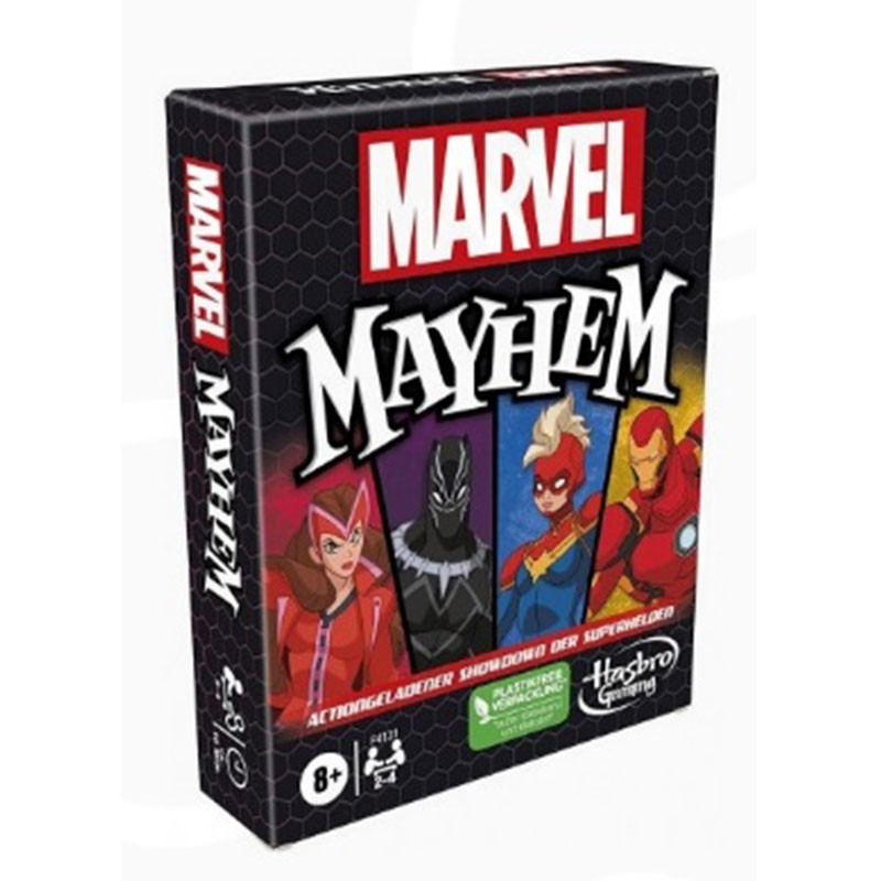 Marvel Khaos juego de cartas familiar con los superhéroes de Marvel