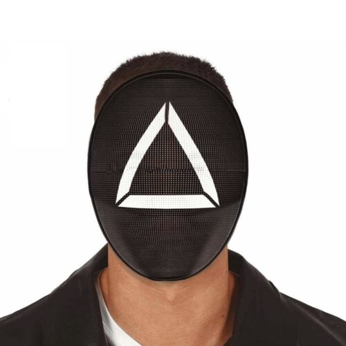 Máscara de guardián con símbolo triángulo talla única de Guirca 64001