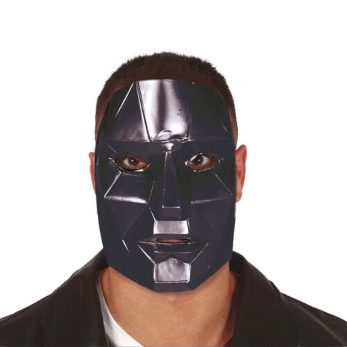 Máscara de jefe de villanos del juego en color gris de Guirca 64003