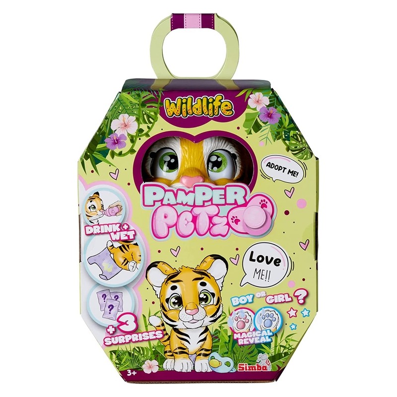 Mascota Wildlife Pamper Petz huella mágica, bebe y hace pipí 105953575