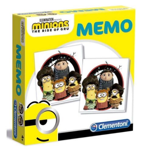 Memo Minions el origen de Gru juego de memoria visual con cartas