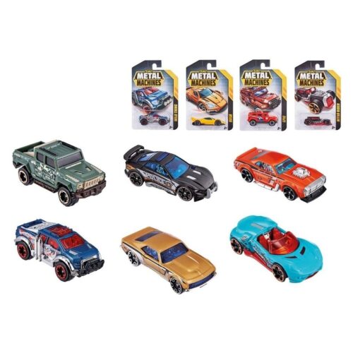 Metal Machines Vehiculo Aleatorio Modelo Surtido a Escala 1:64 Mattel