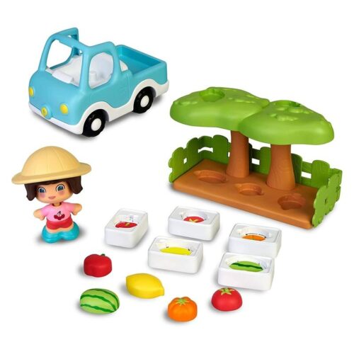Mi primer Pinypon El mercado del huerto con accesorios incluidos