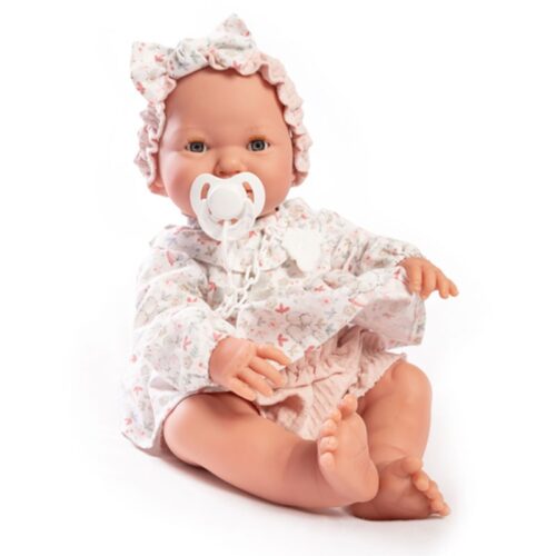 Muñeca Mía de 42 cm hace pipí con mochila de Antonio Juan 50266