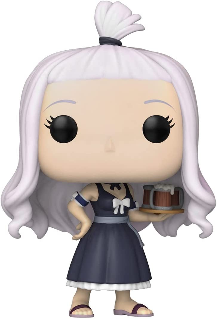 Funko Pop Anime 1050 Mirajane Strauss de Fairy Tail con una bandeja