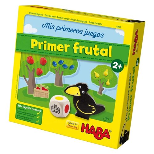 Juego infantil de mesa cooperativo Mis primeros Juegos Primer Frutal