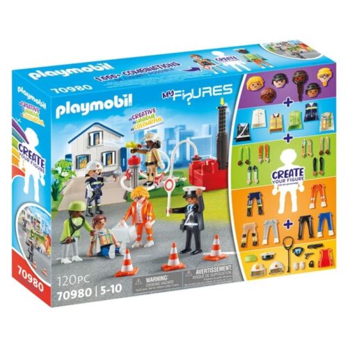 Playmobil My Figures 70980 Misión de rescate con escenario y figuras