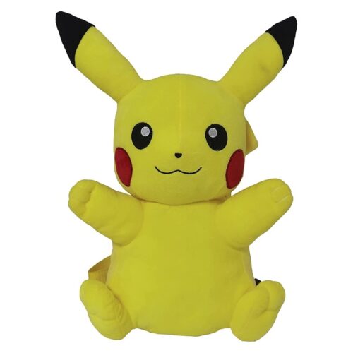 Mochila de peluche Pikachu de 35 cm edición original Pokémon