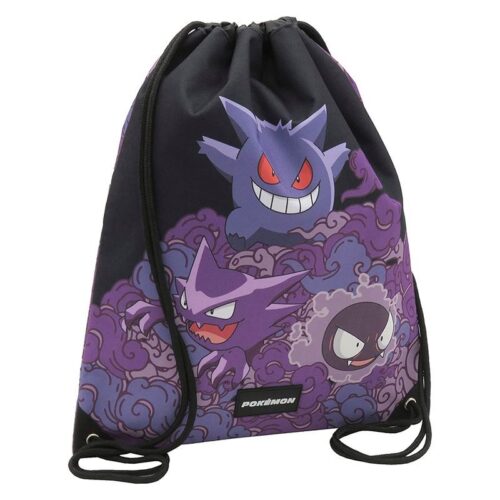 Mochila de saco con diseño de Gengar y Pokémon tipo fantasma MC363PK