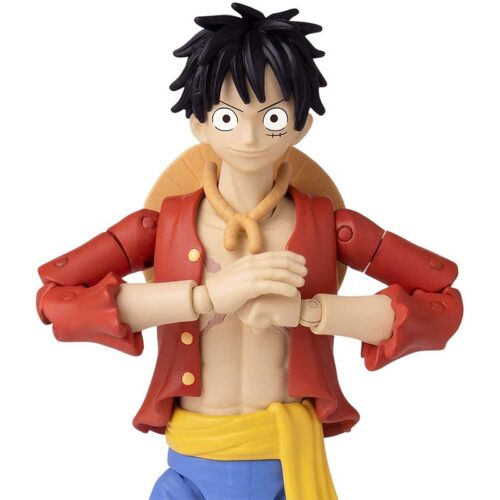 Figura Monkey D Luffy One Piece anime heroes de 15 cm articulable