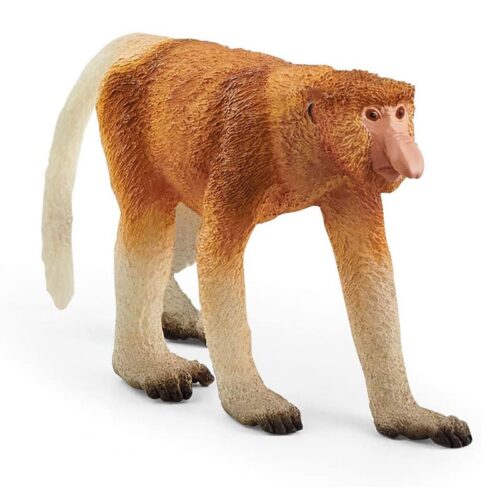 Figura de Mono Narigudo de 4 cm de Coleccion. Schleich 14846