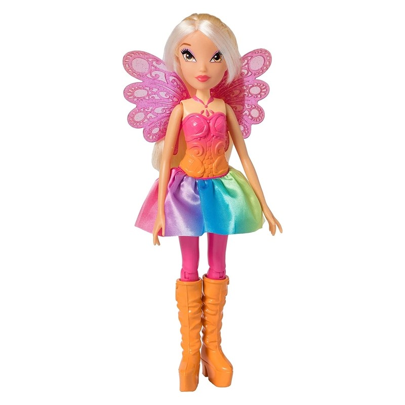 Muñeca artículada de 24cm Stella Winx con tizas para pintar su pelo