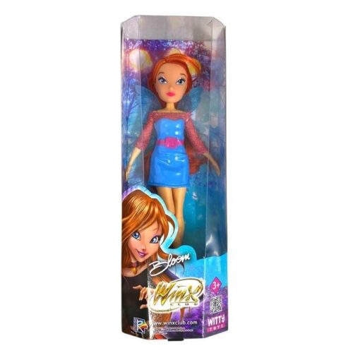 Muñeca Bloom Winx Club con alas multicolor para cambiar su apariencia