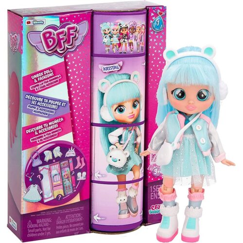 Bebés llorones Muñeca fashion best friends Kristal articulada de 20 cm