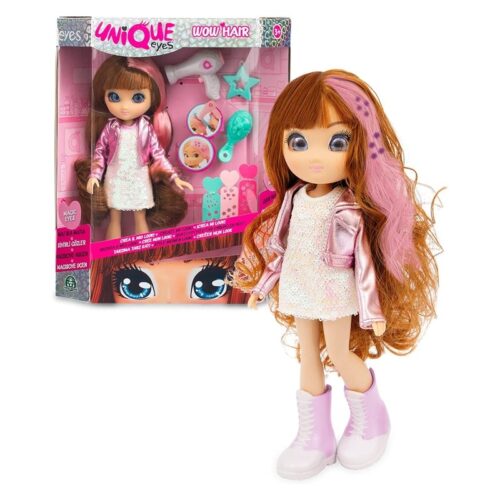 Muñeca Sophia Unique Eyes modelo Wow Hair con secador mágico