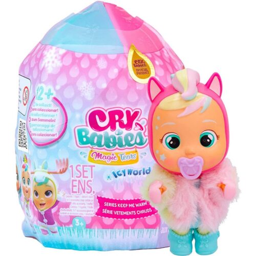 Muñeca sorpresa Bebés Llorones lágrimas mágicas de coleción Icy World