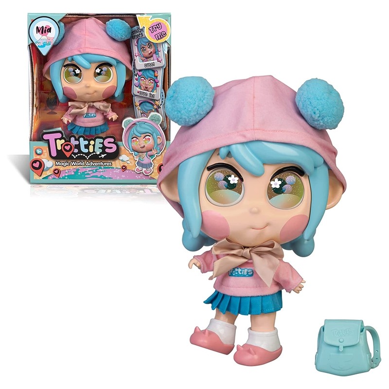 Muñeca Trotties Mia de aventuras en un mundo mágico TFT01000