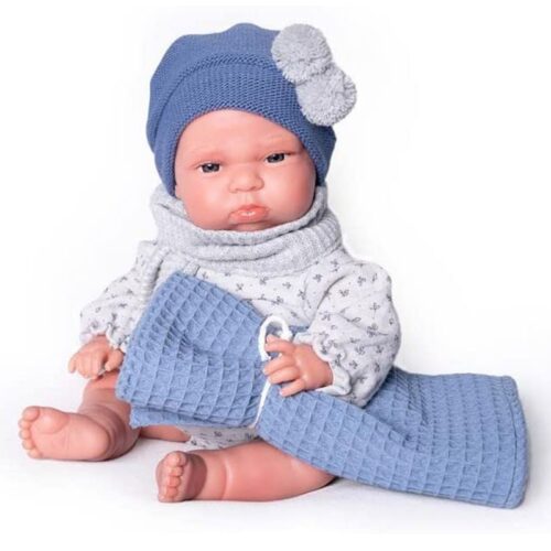 Muñeco mi pequeño reborn Tufi parejita niño 33 cm Antonio Juan 82205