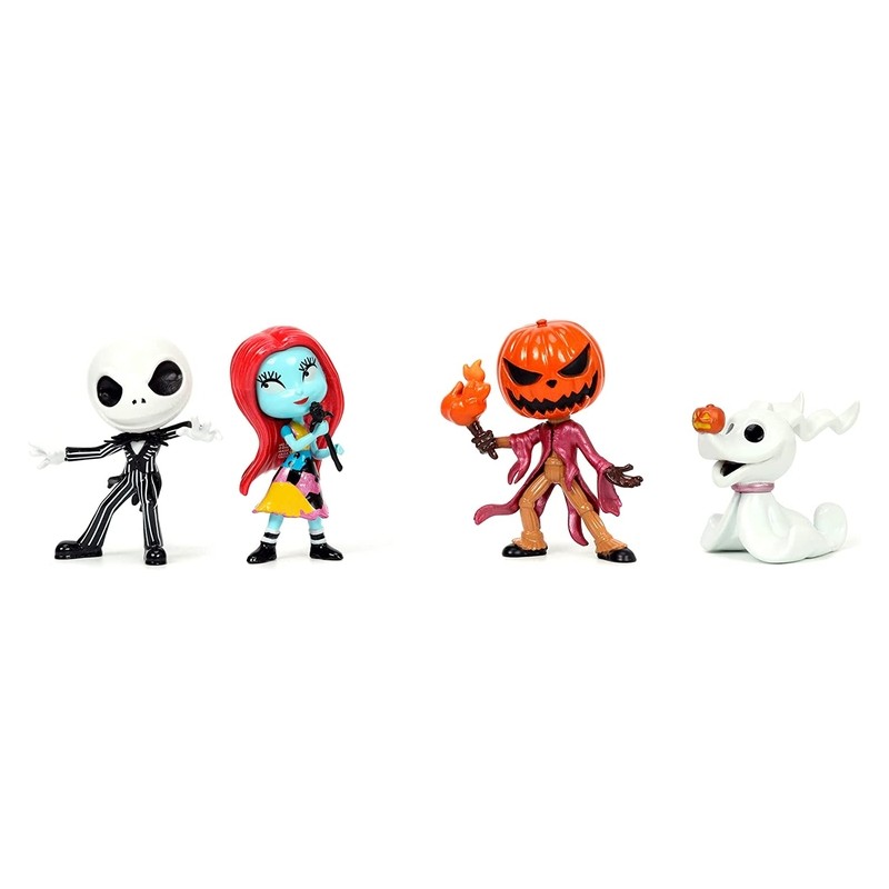 Set nanofiguras Disney Pesadillas antes de Navidad 4cm coleccionables