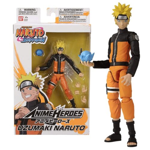 Uzumaki Naruto Shippuden figura Heroes de Anime