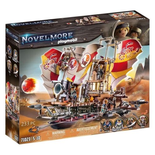 Playmobil Novelmore 71023 Nave tormenta de arena con accesorios