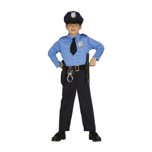 Disfraz infantil de niño policía talla 5-6 años 85895 GUIRCA
