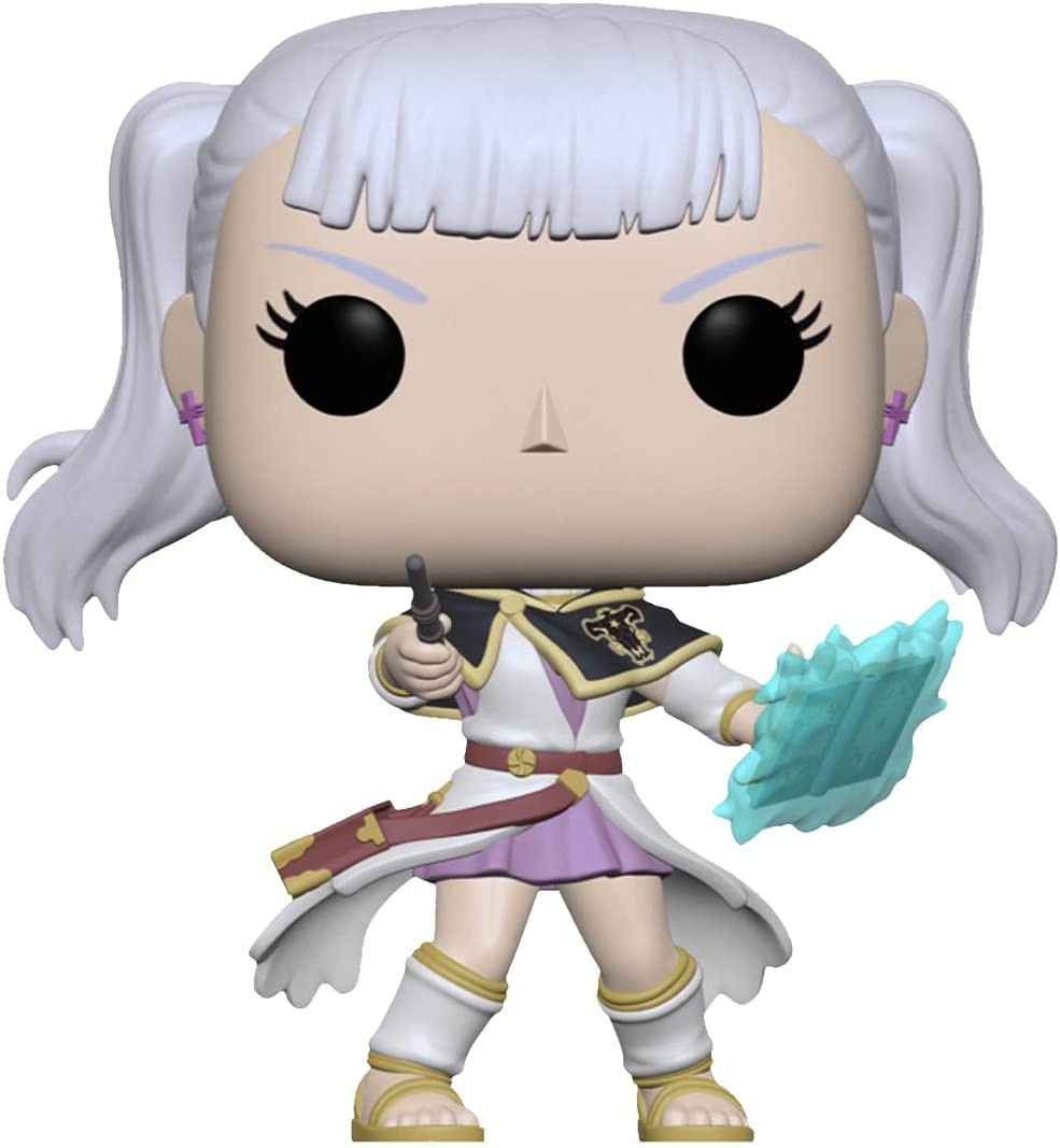Funko Pop Anime Noelle de la serie Black Clover con grimorio magico