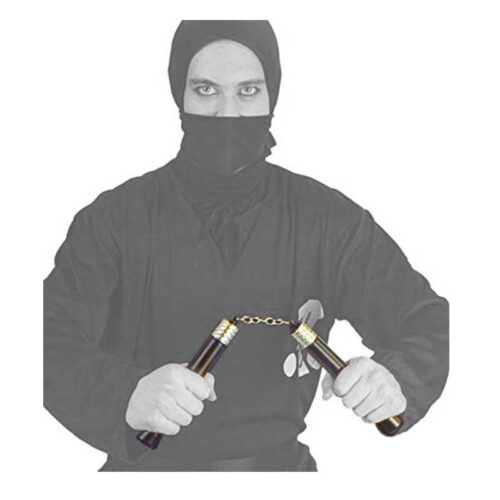 Nunchacos de ninja de 20cm complemento para tu disfraz Guirca 16684