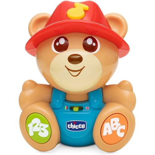 Osito Teddy parlante bilingüe aprende números y letras con canciones
