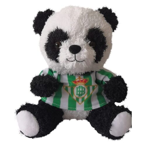 Osito de peluche del Real Betis con 20 cm y camiseta con dorsal 9