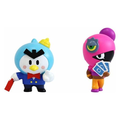 Pack de dos figuras Brawl Stars Tara y Señor P mini 6411 1020