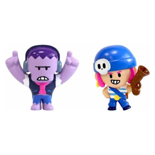 Pack de dos figuras Brawl Stars Frank y Penny mini 6411 1020