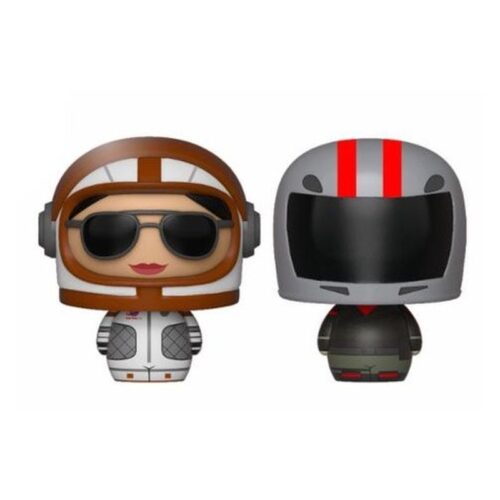 Pack de dos figuras Funko Pop Pint Size Fortnite Moonwalker y Burnout