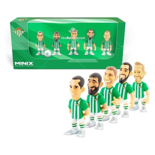 Pack MINIX figuras 7cm Betis Joaquin, Fekir, Juanmi, Canales e Iglesias