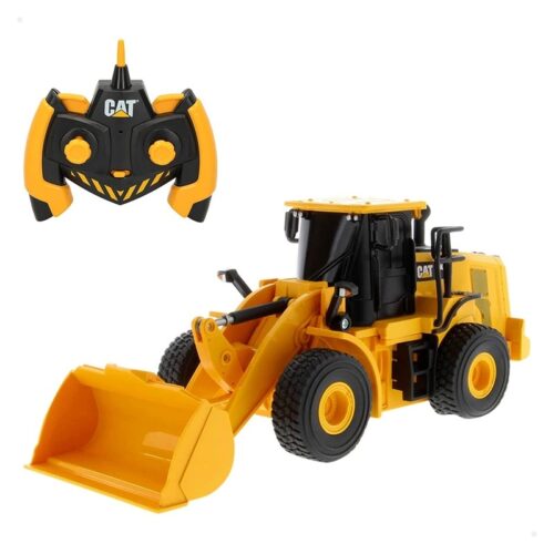 Pala cargadora juguete a radio control con diferentes funcionalidades