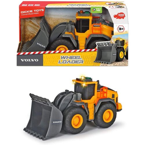Pala Excavadora Volvo de 23 cm con luz y sonido