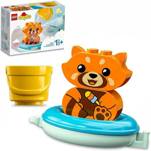 Lego Duplo Diversión en el baño con panda rojo con flotador 10964