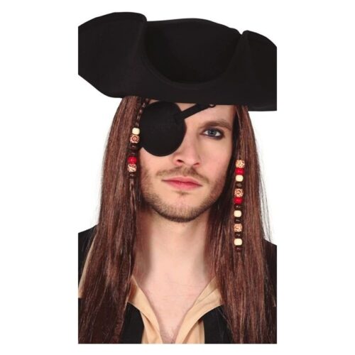 Parche negro pirata de tela para disfraces 16952 GUIRCA