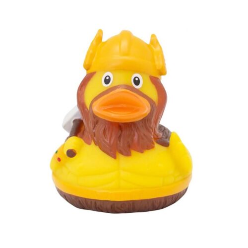 Pato de goma de Thor para baño de la marca Lilalu de 8 cm de tamaño